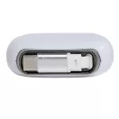 Cablu de incarcare, Everestus, 2610E17666, 60 W, 6.5x5.5x1.8 cm, Plastic, Otel, Alb