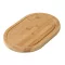 Tocator din bambus cu sant pe margine, 30x30x2 cm, Everestus, TB01, maro
