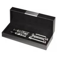   Set de scris, pix si roller, negru, argintiu, Everestus, SS16IL, alama