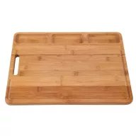   Tocator alimente, Everestus, 42FEB232135, 43x32x1.8 cm, Bambus, Maro