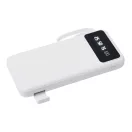 Powerbank 10000 mAh, USB-C, USB-A, 2410E23079, Everestus, 14.7 x 6.8 x 1.9 cm, Plastic, Alb