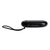  Powerbank 4000 mAh, USB-C, USB-A, 2410E23080, Everestus, 10.2 x 6 x 2.4 cm, Aluminiu, Negru