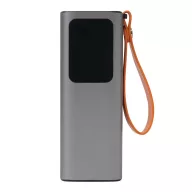   Powerbank, 20000 mAh, 100 W, Everestus, 2601E12670, 15x6x5 cm, Plastic, Aluminiu, Argintiu