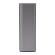   Powerbank, 20000 mAh, 100 W, Everestus, 2601E12670, 15x6x5 cm, Plastic, Aluminiu, Argintiu