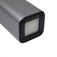   Powerbank, 20000 mAh, 100 W, Everestus, 2601E12670, 15x6x5 cm, Plastic, Aluminiu, Argintiu