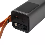   Powerbank, 20000 mAh, 100 W, Everestus, 2601E12670, 15x6x5 cm, Plastic, Aluminiu, Argintiu
