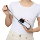Powerbank, 20000 mAh, 100 W, Everestus, 2601E12670, 15x6x5 cm, Plastic, Aluminiu, Argintiu