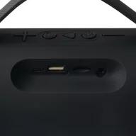   Boxa portabila, 2509E14285, Everestus,  Ø10x22 cm, Plastic, Negru