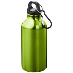   Oregon 400 ml sport bottle with carabiner, Aluminium, Apple Green