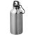 Oregon 400 ml sport bottle with carabiner, Aluminium, Silver