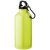Oregon 400 ml sport bottle with carabiner, Aluminium, neon yellow 