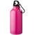 Oregon 400 ml sport bottle with carabiner, Aluminium, neon pink 