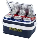 Geanta termoizolanta pentru 6 doze, polipropilena, Everestus, AGTF105, albastru navy