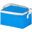 Geanta termoizolanta pentru 6 doze, polipropilena, Everestus, AGTF103, albastru aqua