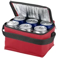   Geanta termoizolanta pentru 6 doze, polipropilena, Everestus, AGTF106, rosu