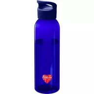   Sticla de apa 650 ml, capac insurubabil, fara BPA, tritan, Everestus, 8IA19121, albastru royal