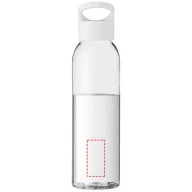   Sticla de apa 650 ml, capac insurubabil, fara BPA, tritan, Everestus, 8IA19123, transparent, alb