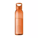 Sticla de apa 650 ml, capac insurubabil, fara BPA, tritan, Everestus, 8IA19118, portocaliu