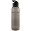 Sticla de apa 650 ml, capac insurubabil, fara BPA, tritan, Everestus, 8IA19122, negru