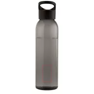   Sticla de apa 650 ml, capac insurubabil, fara BPA, tritan, Everestus, 8IA19122, negru