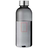   Sticla apa 600 ml, capac din aluminiu, fara BPA, Everestus, SG03, tritan, transparent, negru