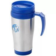  Cana termos 400 ml, fara bpa, Everestus, 20IAN2496, Gri, Otel, Plastic