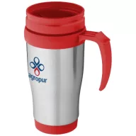   Cana termos 400 ml, fara bpa, Everestus, 20IAN2497, Gri, Otel, Plastic