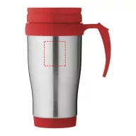   Cana termos 400 ml, fara bpa, Everestus, 20IAN2497, Gri, Otel, Plastic