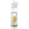 Sticla apa cu infuzor, 740 ml, fara BPA, Everestus, TF06, tritan, transparent, alb