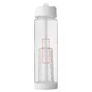 Sticla apa cu infuzor, 740 ml, fara BPA, Everestus, TF06, tritan, transparent, alb