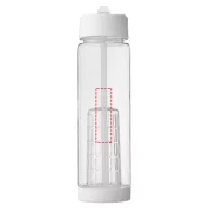   Sticla apa cu infuzor, 740 ml, fara BPA, Everestus, TF06, tritan, transparent, alb