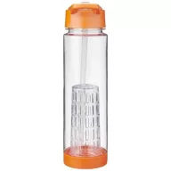   Sticla apa cu infuzor, 740 ml, fara BPA, Everestus, TF03, tritan, transparent alb, portocaliu