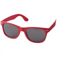 Ochelari de soare retro, Everestus, OSSG211, plastic, rosu