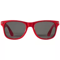 Ochelari de soare retro, Everestus, OSSG211, plastic, rosu