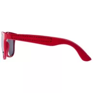 Ochelari de soare retro, Everestus, OSSG211, plastic, rosu