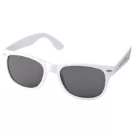 Ochelari de soare retro, Everestus, OSSG214, plastic, alb