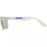   Ochelari de soare, Everestus, 2610E17295, Unisex, 14.5x5x15 cm, Policarbonat, Transparent clear