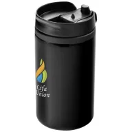   Cana termos 300 ml, perete dublu, Everestus, 20IAN2491, Negru, Otel, Plastic
