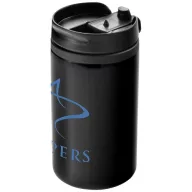  Cana termos 300 ml, perete dublu, Everestus, 20IAN2491, Negru, Otel, Plastic