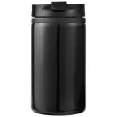 Cana termos 300 ml, perete dublu, Everestus, 20IAN2491, Negru, Otel, Plastic