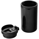 Cana termos 300 ml, perete dublu, Everestus, 20IAN2491, Negru, Otel, Plastic