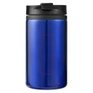 Cana termos 300 ml, perete dublu, Everestus, 20IAN2487, Albastru, Otel, Plastic