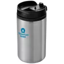 Cana termos 300 ml, perete dublu, Everestus, 20IAN2490, Gri, Otel, Plastic
