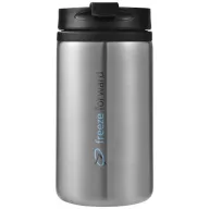   Cana termos 300 ml, perete dublu, Everestus, 20IAN2490, Gri, Otel, Plastic