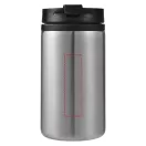 Cana termos 300 ml, perete dublu, Everestus, 20IAN2490, Gri, Otel, Plastic