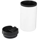Cana termos 300 ml, perete dublu, Everestus, 20IAN2492, Alb, Otel, Plastic