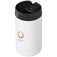   Cana termos 300 ml, perete dublu, Everestus, 20IAN2492, Alb, Otel, Plastic