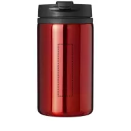   Cana termos 300 ml, perete dublu, Everestus, 20IAN2489, Rosu, Otel, Plastic