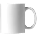 Bahia 330 ml ceramic mug, Ceramic, White