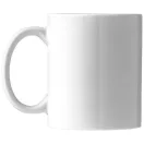 Bahia 330 ml ceramic mug, Ceramic, White